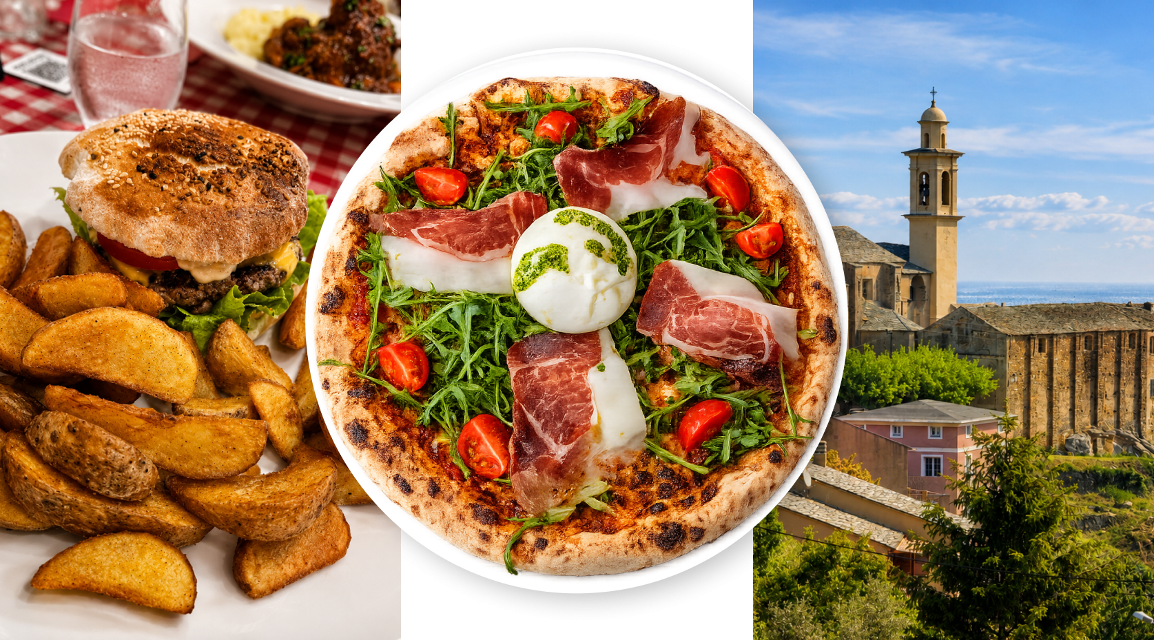 Le restaurant - Restaurant-Pizzeria Santa Lucia - Restaurant San Martino Lota - Pizza Bastia - Pizzas Bastia - Restaurant Viande Bastia - Restaurant Grillade Bastia - Restaurant Port de Toga